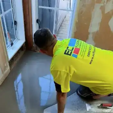 Bondlast self-leveling floor installation