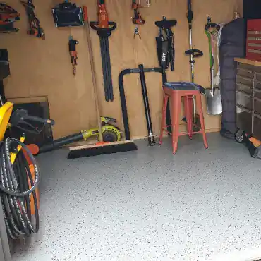 Bondlast Terraflake shed floor 