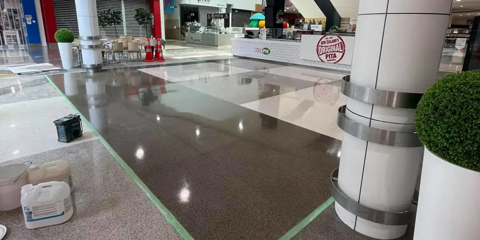 Decorative Terrazzite flooring